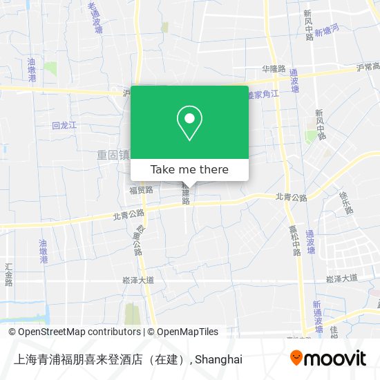 上海青浦福朋喜来登酒店（在建） map