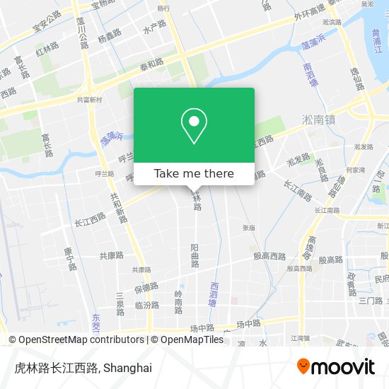 虎林路长江西路 map