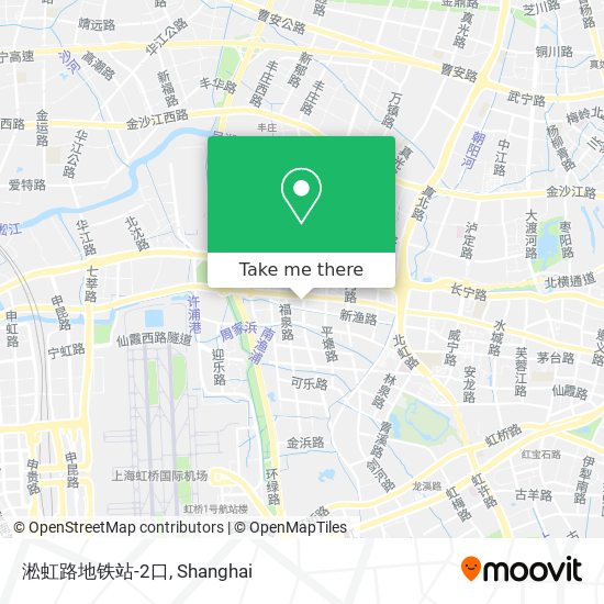 淞虹路地铁站-2口 map