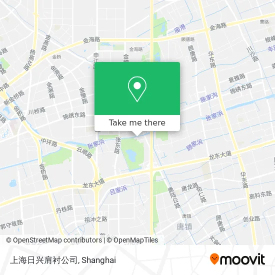 上海日兴肩衬公司 map