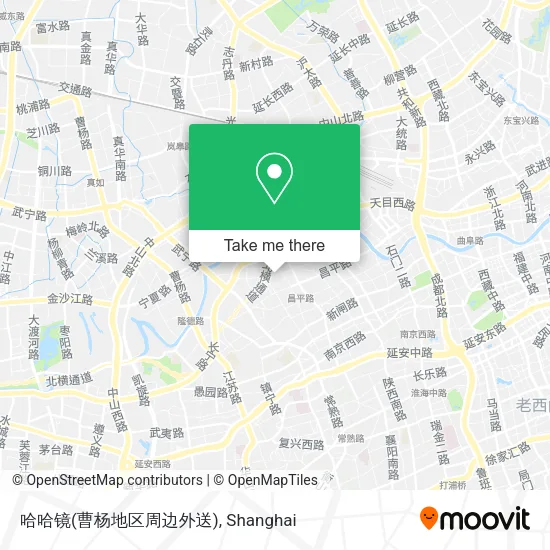 哈哈镜(曹杨地区周边外送) map