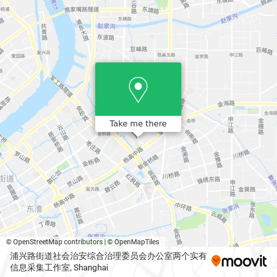 浦兴路街道社会治安综合治理委员会办公室两个实有信息采集工作室 map