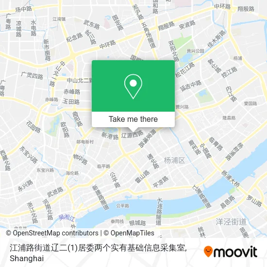 江浦路街道辽二(1)居委两个实有基础信息采集室 map