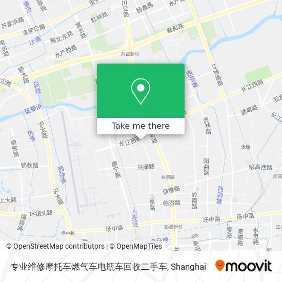 专业维修摩托车燃气车电瓶车回收二手车 map