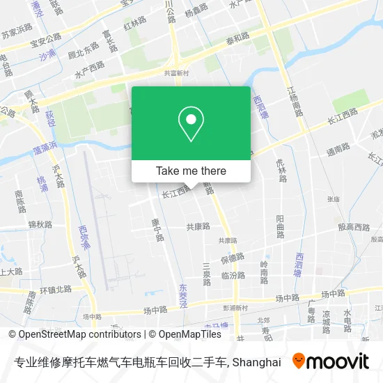 专业维修摩托车燃气车电瓶车回收二手车 map