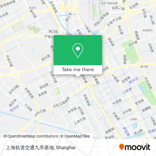 上海轨道交通九亭基地 map