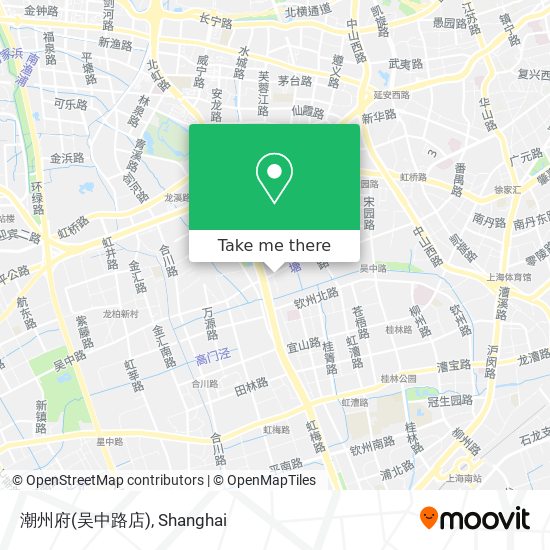 潮州府(吴中路店) map