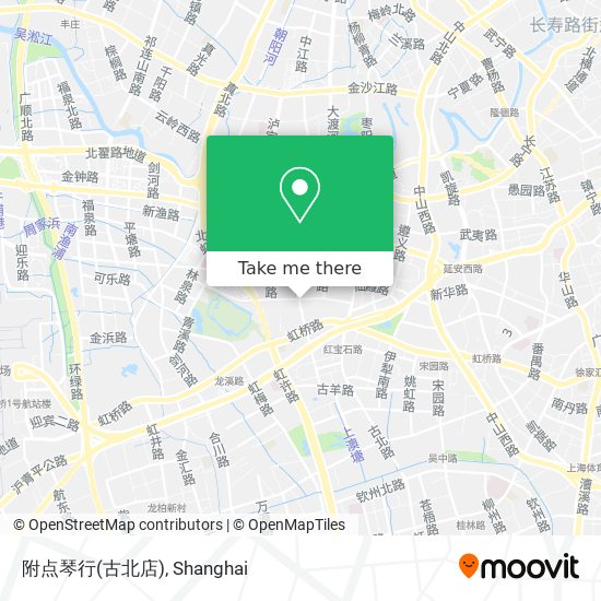 附点琴行(古北店) map