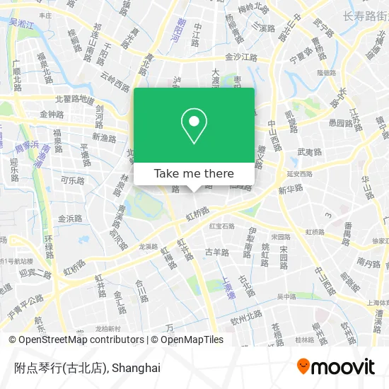 附点琴行(古北店) map