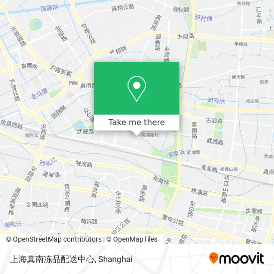 上海真南冻品配送中心 map