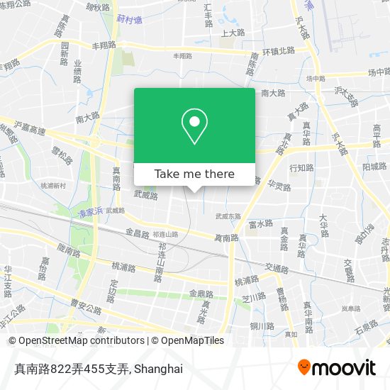 真南路822弄455支弄 map