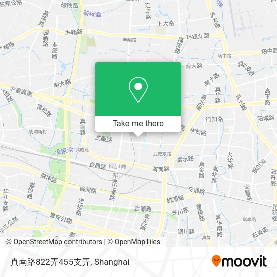 真南路822弄455支弄 map