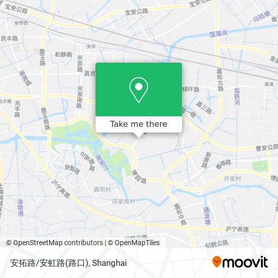 安拓路/安虹路(路口) map