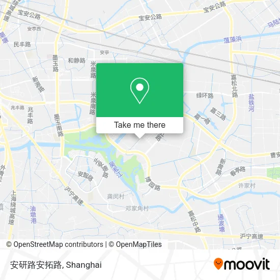 安研路安拓路 map