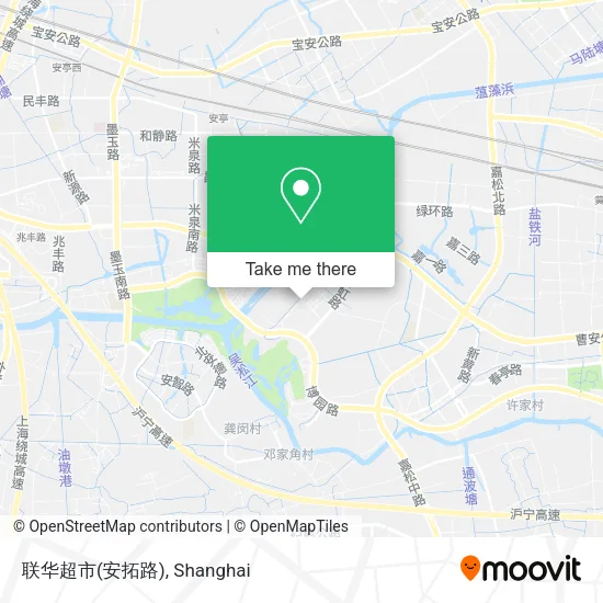 联华超市(安拓路) map