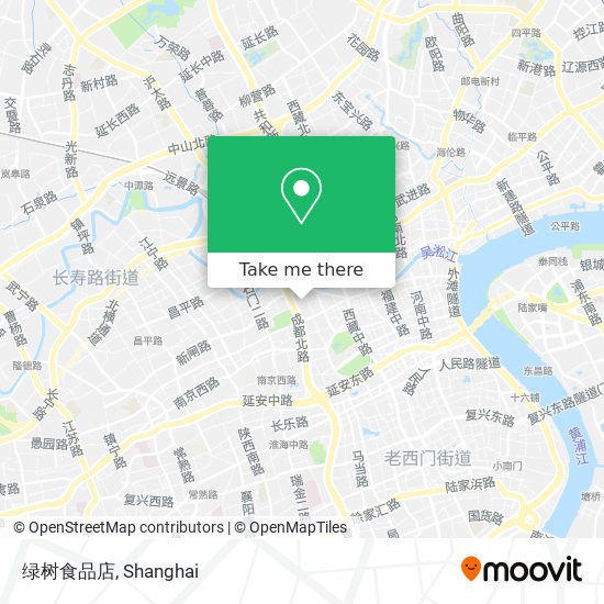 绿树食品店 map