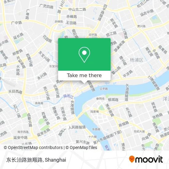 东长治路旅顺路 map