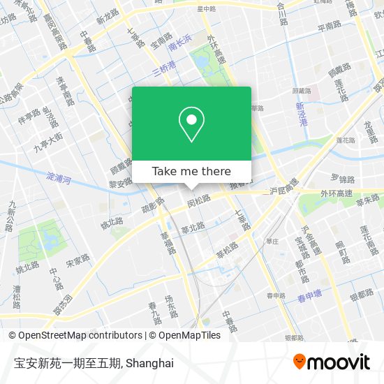 宝安新苑一期至五期 map
