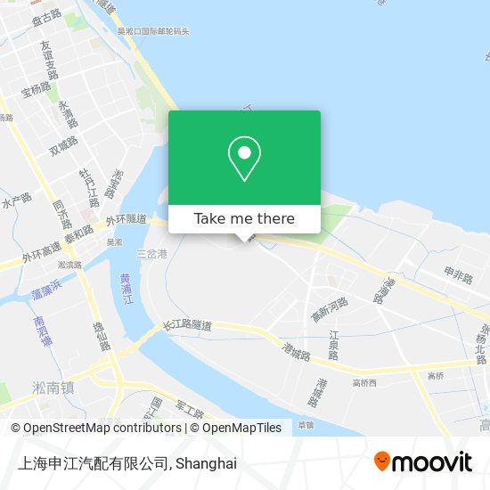 上海申江汽配有限公司 map