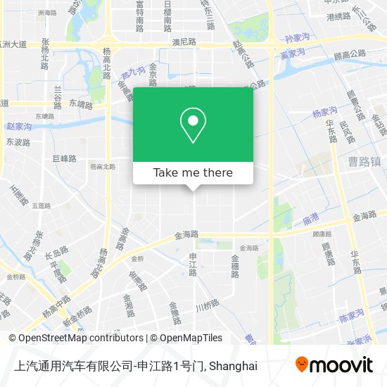 上汽通用汽车有限公司-申江路1号门 map