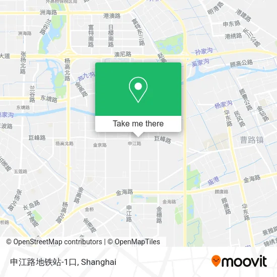 申江路地铁站-1口 map