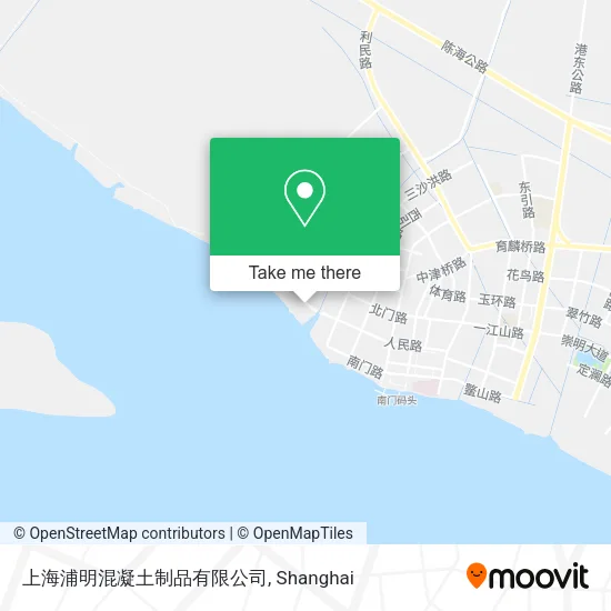 上海浦明混凝土制品有限公司 map