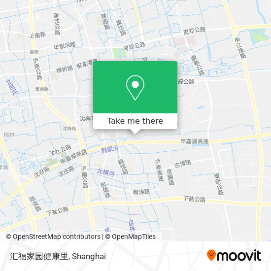 汇福家园健康里 map