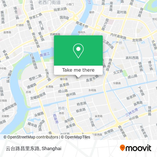 云台路昌里东路 map