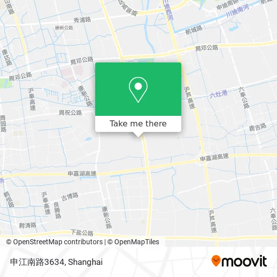 申江南路3634 map