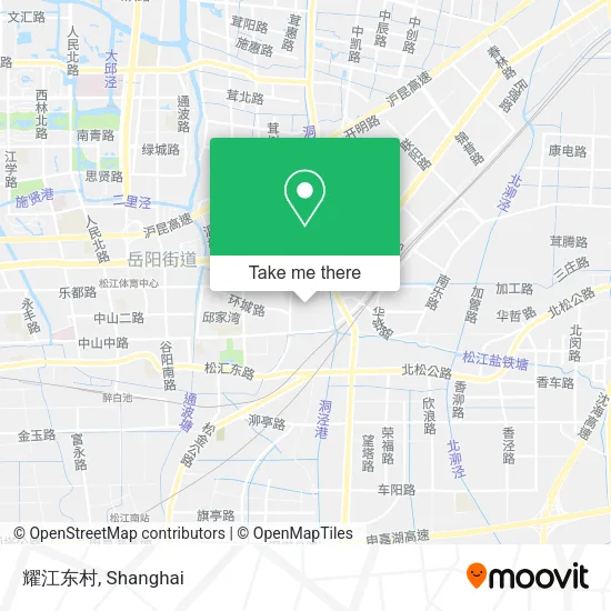 耀江东村 map
