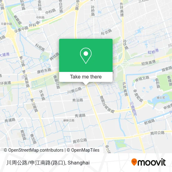 川周公路/申江南路(路口) map