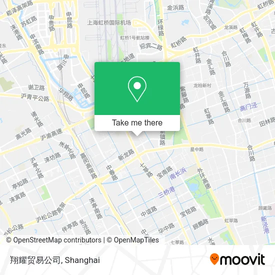 翔耀贸易公司 map
