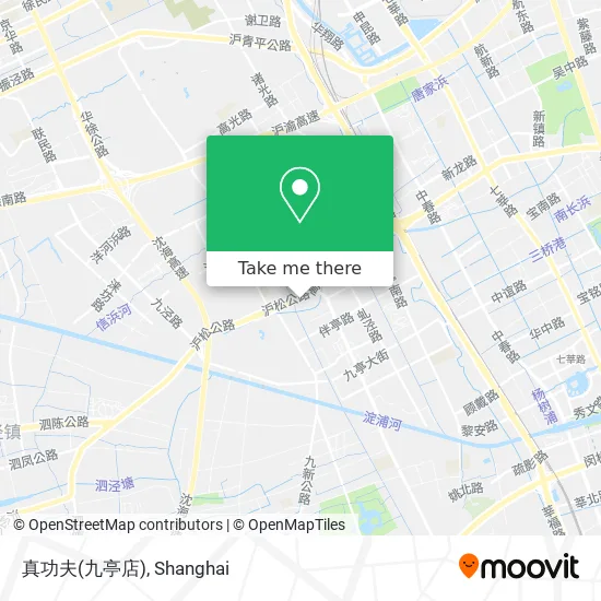 真功夫(九亭店) map