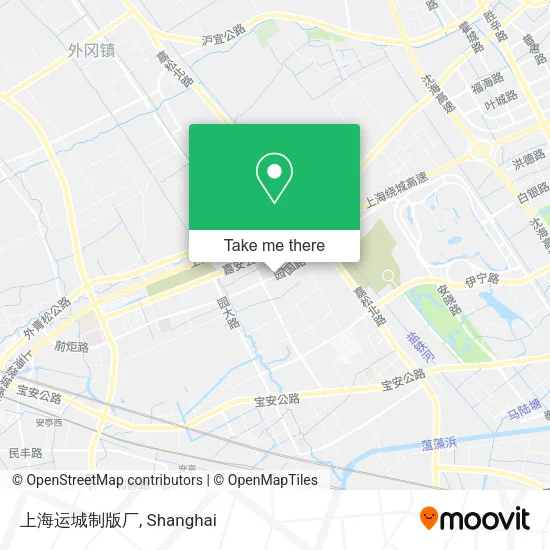上海运城制版厂 map