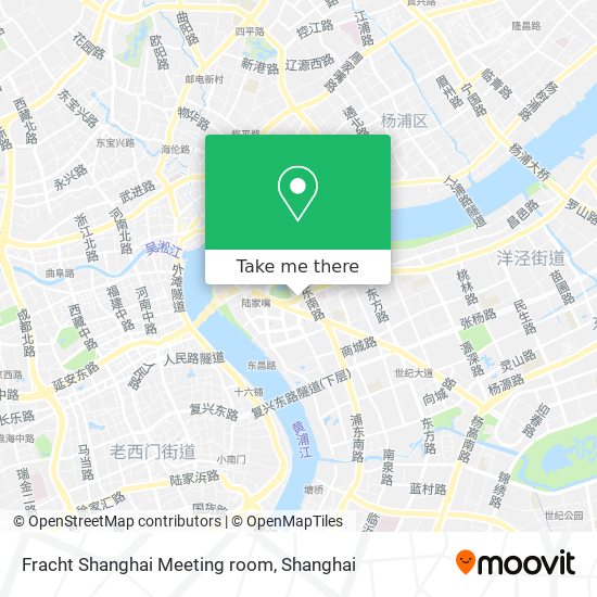 Fracht Shanghai Meeting room map