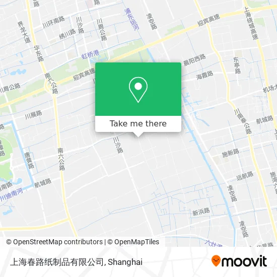 上海春路纸制品有限公司 map