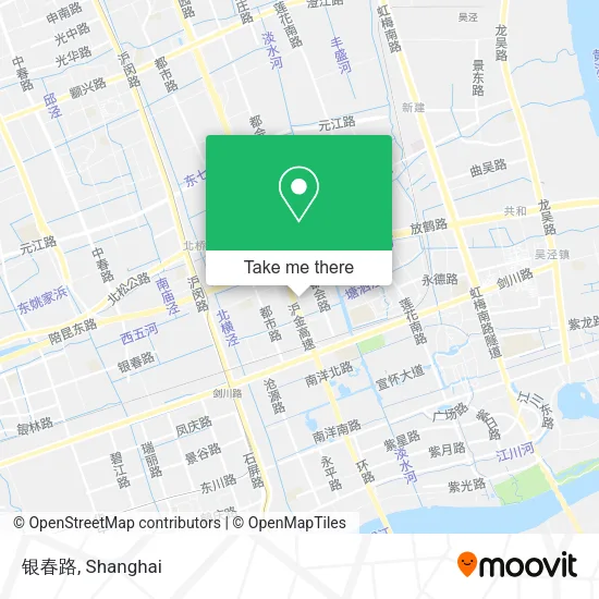银春路 map