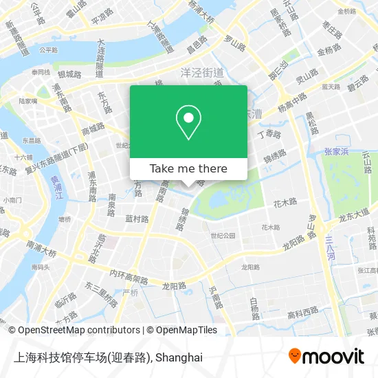 上海科技馆停车场(迎春路) map