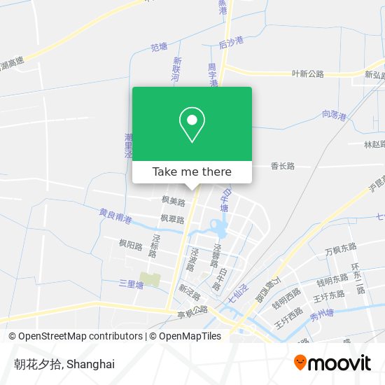 朝花夕拾 map