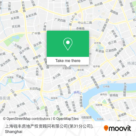 上海锐丰房地产投资顾问有限公司(第31分公司) map