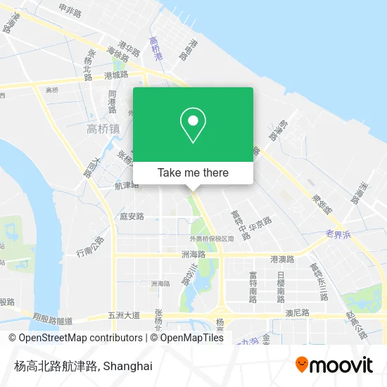杨高北路航津路 map