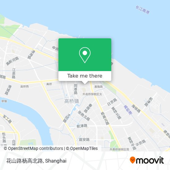 花山路杨高北路 map