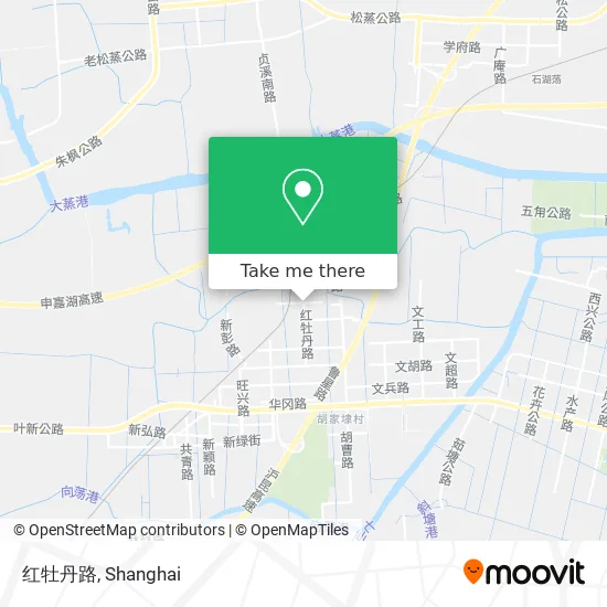 红牡丹路 map