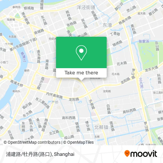 浦建路/牡丹路(路口) map