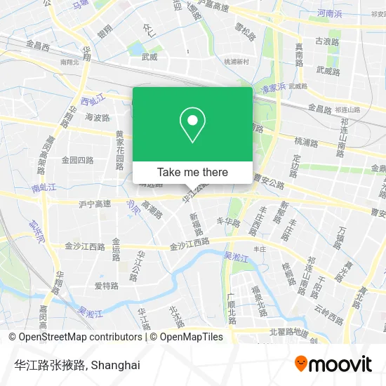 华江路张掖路 map