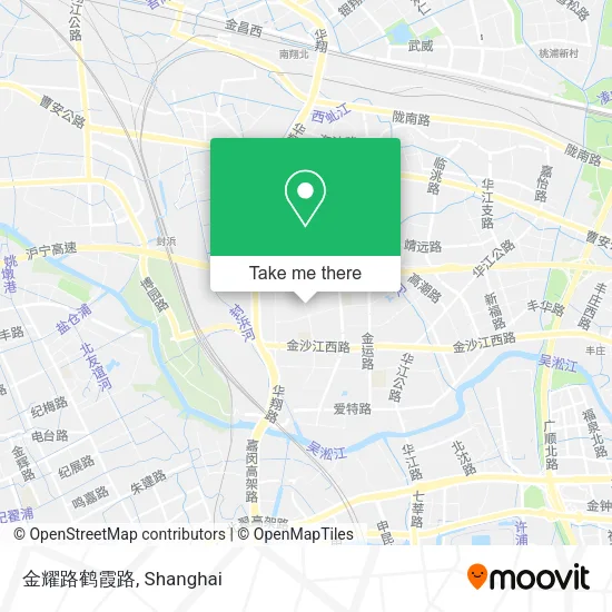 金耀路鹤霞路 map