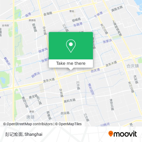 彭记烩面 map