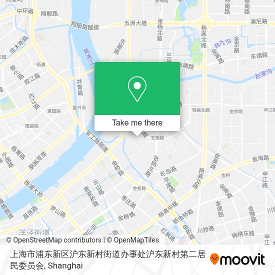 上海市浦东新区沪东新村街道办事处沪东新村第二居民委员会 map