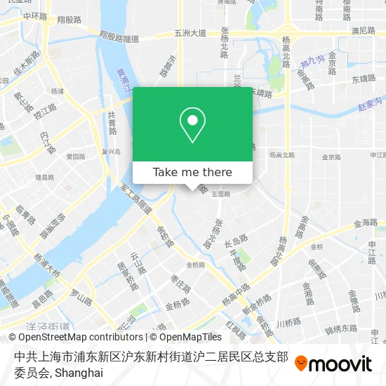 中共上海市浦东新区沪东新村街道沪二居民区总支部委员会 map