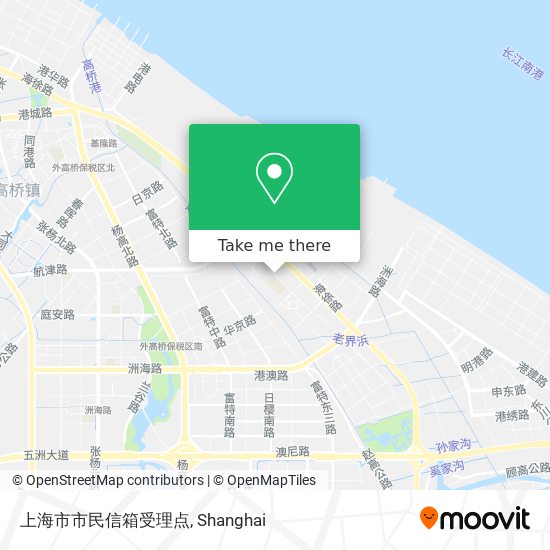 上海市市民信箱受理点 map